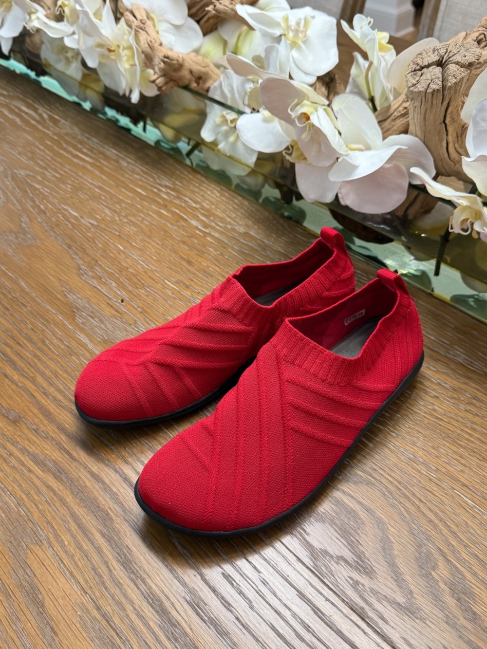 Naot Okahu Red Knit - 8.5 (39)